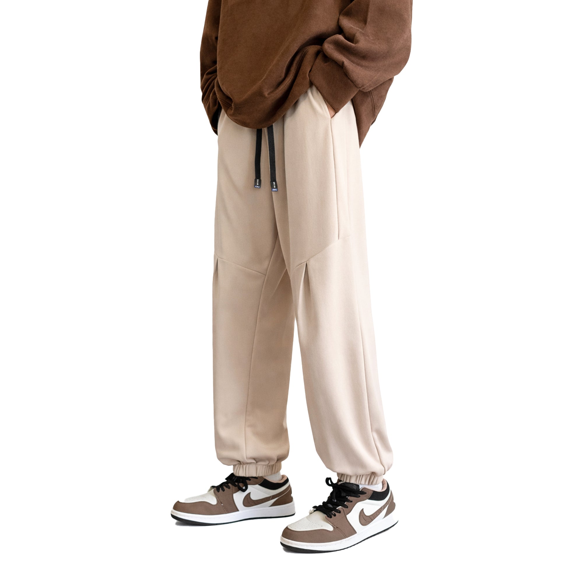 Men's Plus Size Drawstring Loose Fit Joggers