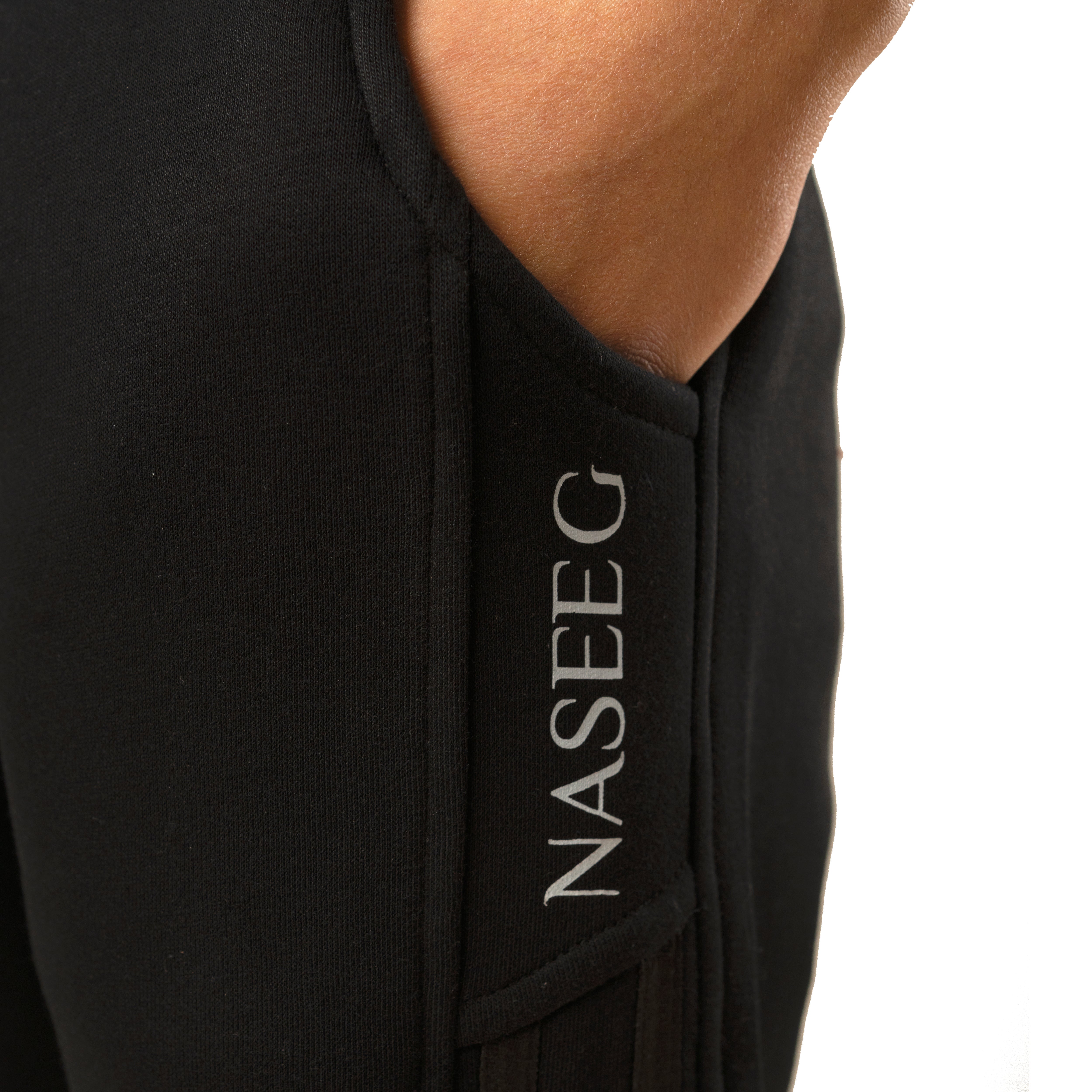 Black WideLeg Sweatpants Premium Street Edition