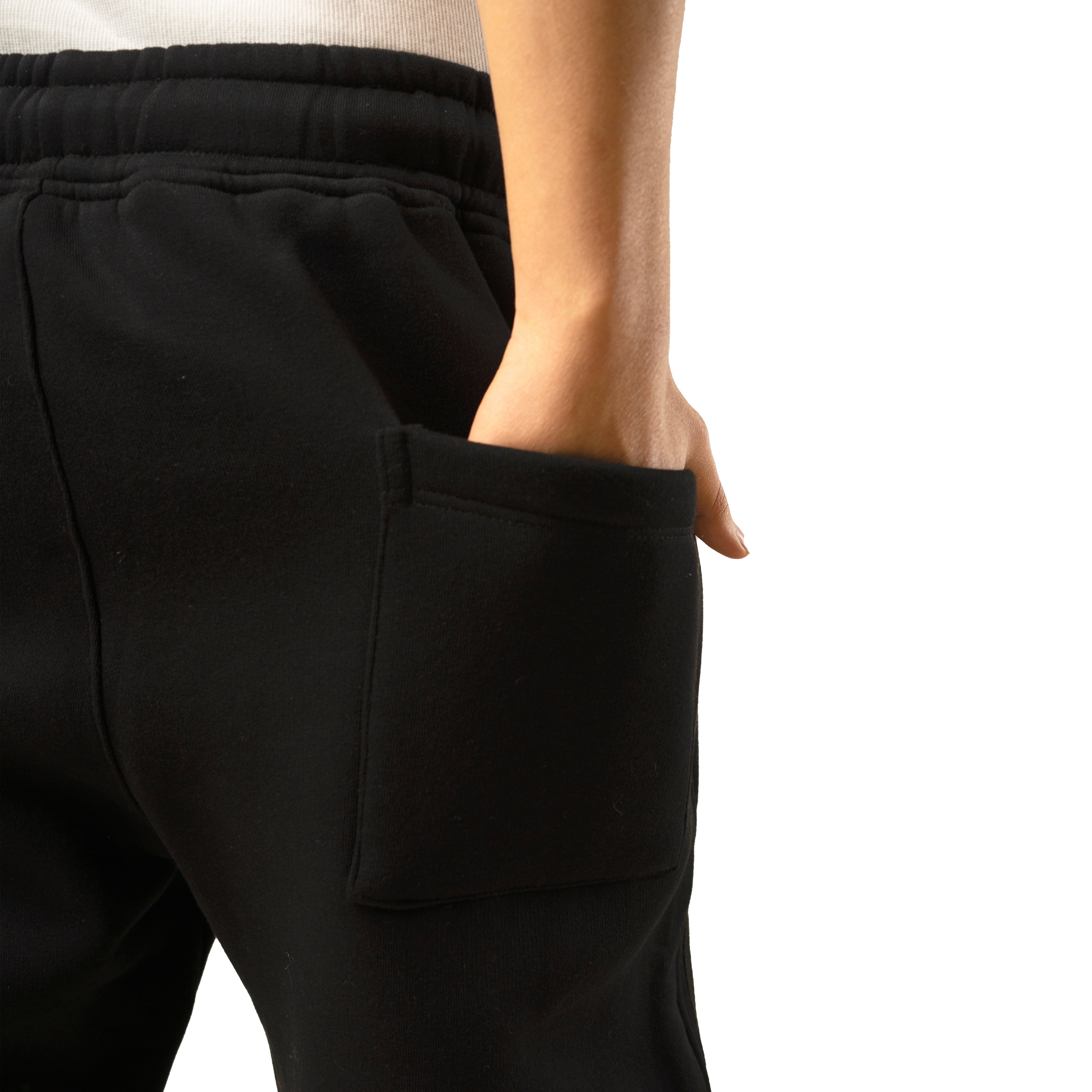 Black WideLeg Sweatpants Premium Street Edition