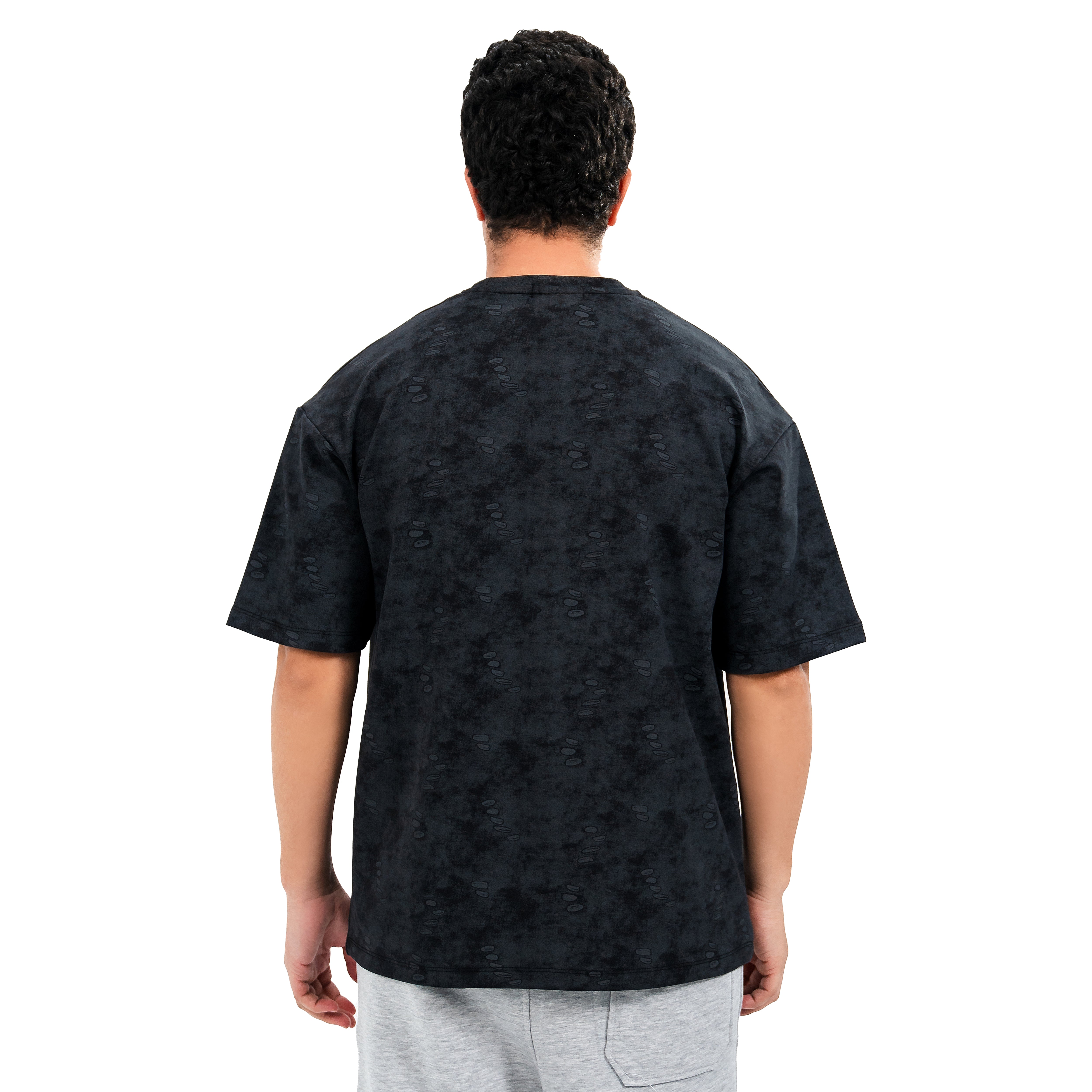 NASEEG Black Stone Oversized T-Shirt